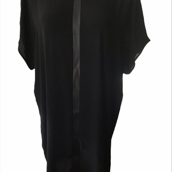 MADEWELL Leather Stripe Dolman Shift Dress - Picture 5 of 9